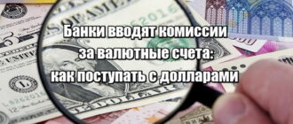 Банки вводят комиссии за валютные счета: как поступать с долларами