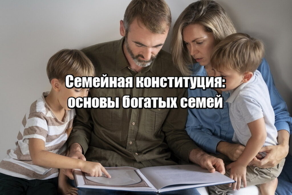 Семейная конституция: зачем богатые семьи пишут правила отношений между поколениями?